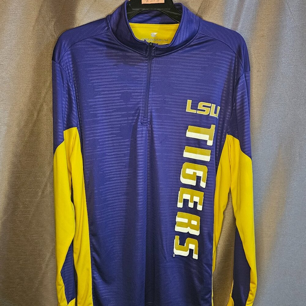 Colosseum, Purple, Yellow, Top, Size: M